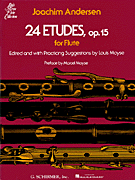 24 ETUDES OP 15 FLUTE cover
